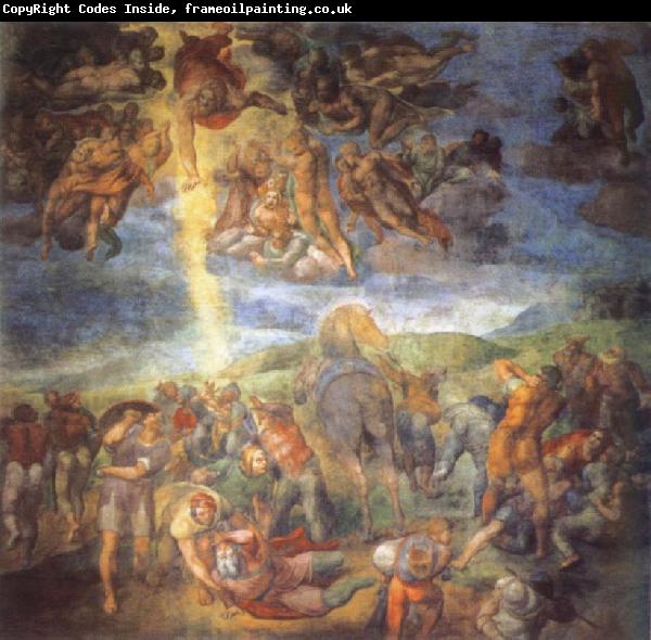 Michelangelo Buonarroti Conversion of St.Paul